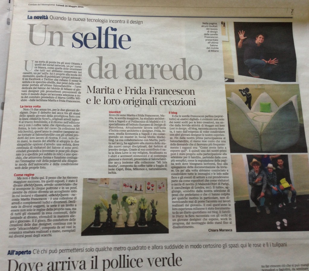 Corriere del Mezzogiorno 26 maggio 2014